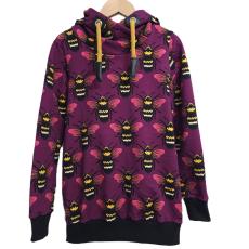 Hoodie [ Damen ] Bumblebee Beere
